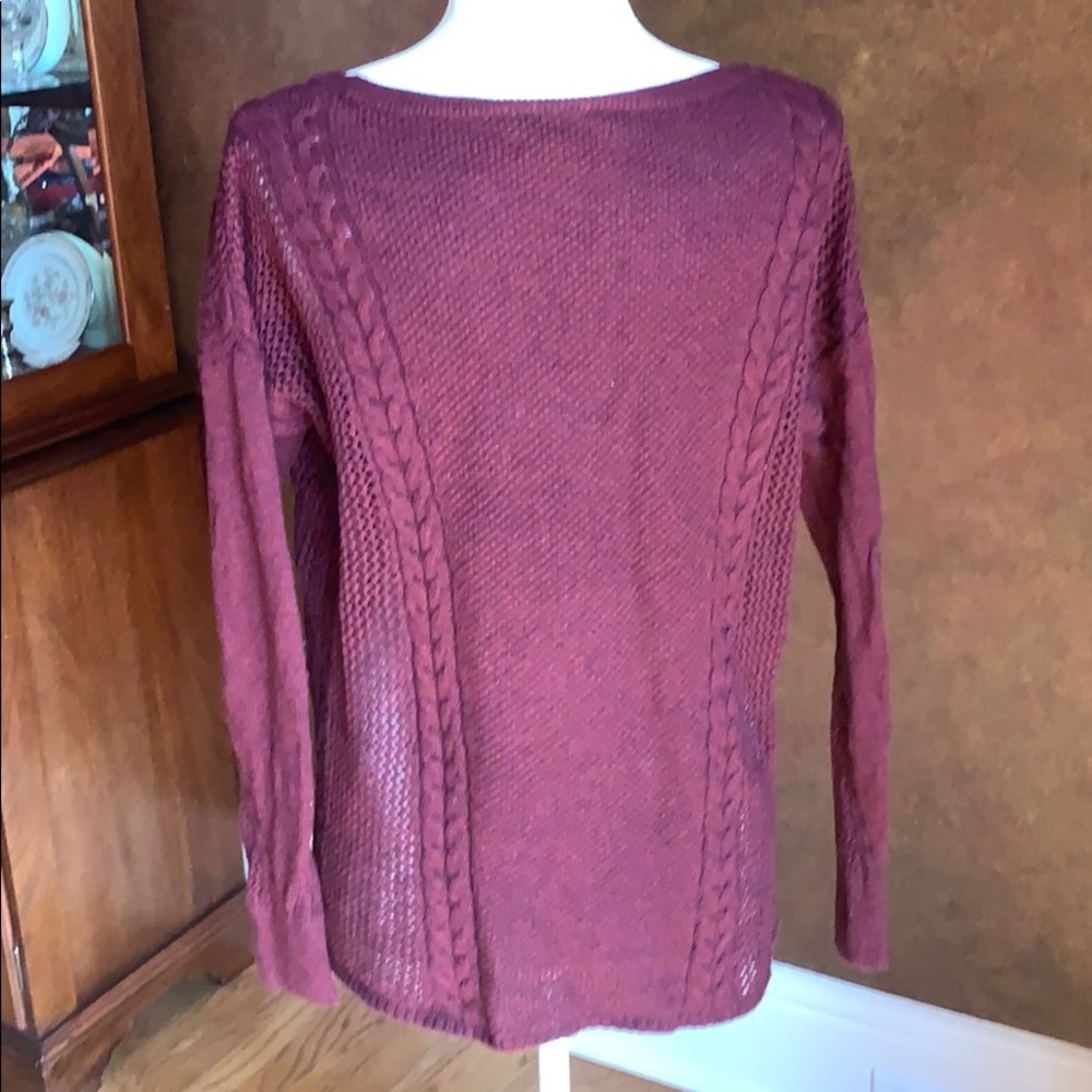 Maroon American Eagle Sweater - image 4